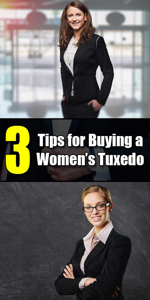 3 Tips for Buying a Women’s Tuxedo